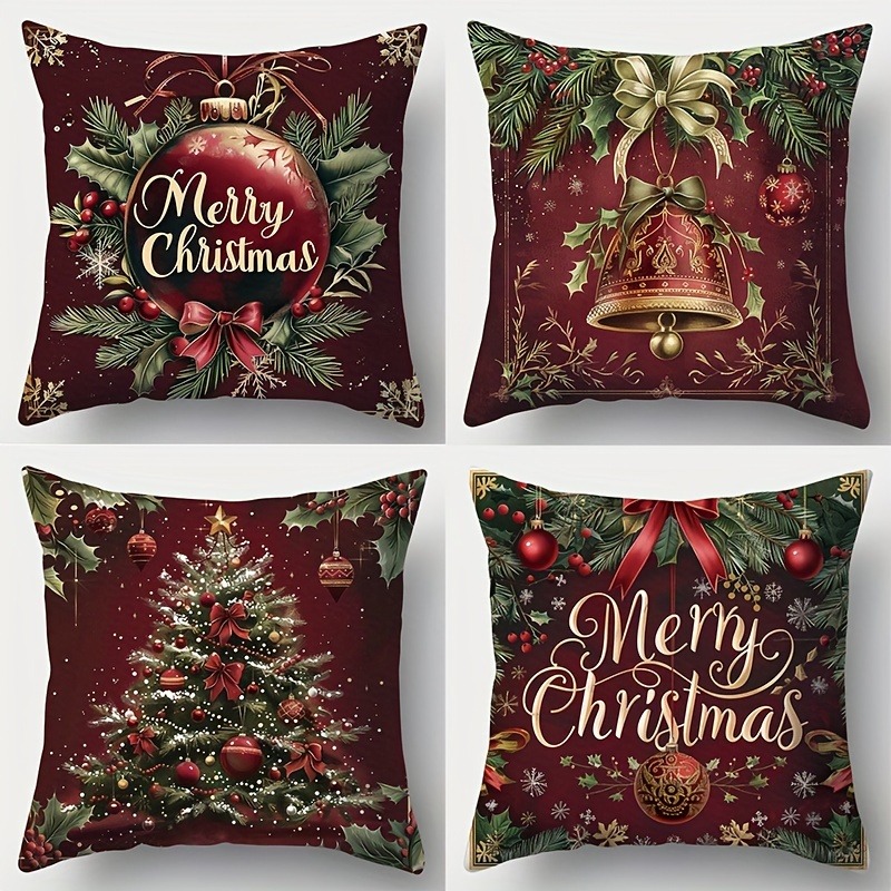 Festive Christmas Pillowcases: - đánh giá và giá Home Textiles News