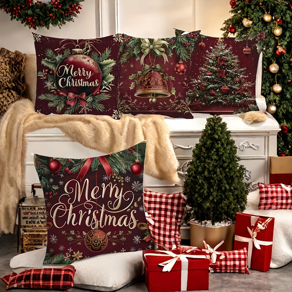 Festive Christmas Pillowcases: - đánh giá và giá Home Textiles News