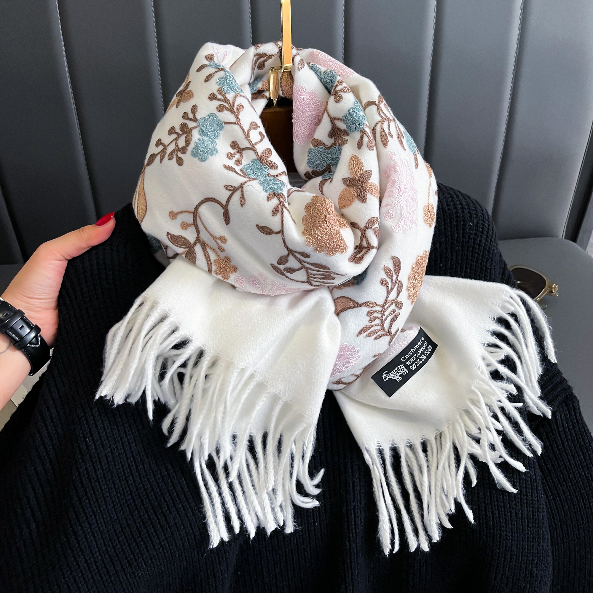 New Winter Warm Cashmere Scarf - đánh giá và giá Home Textiles Blanket