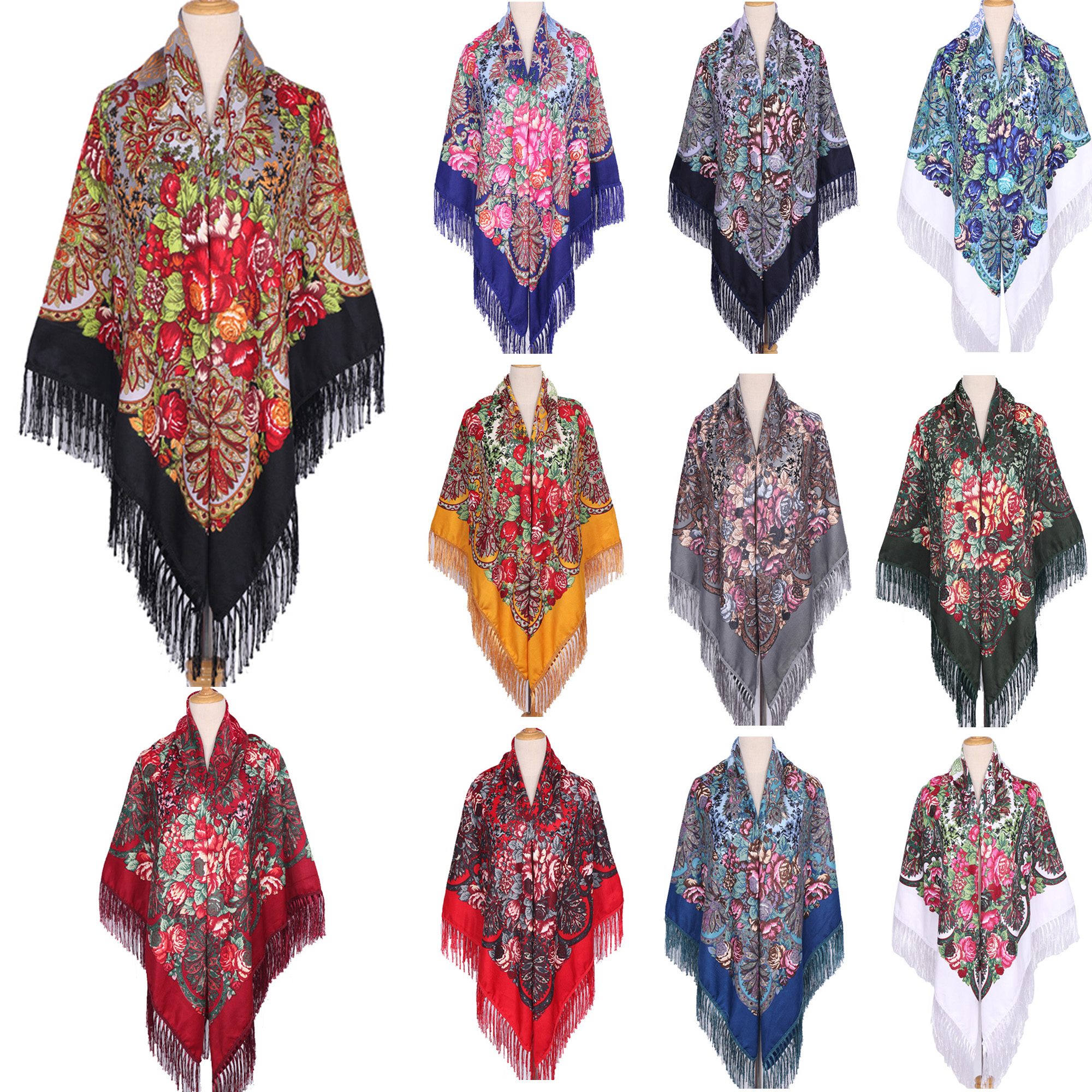 160*160cm Ethnic Large Square  - đánh giá và giá Home Textiles Blanket