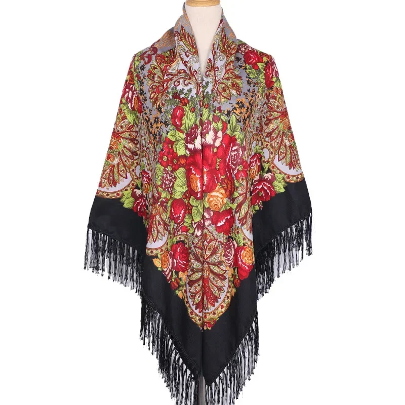 160*160cm Ethnic Large Square  - đánh giá và giá Home Textiles Blanket