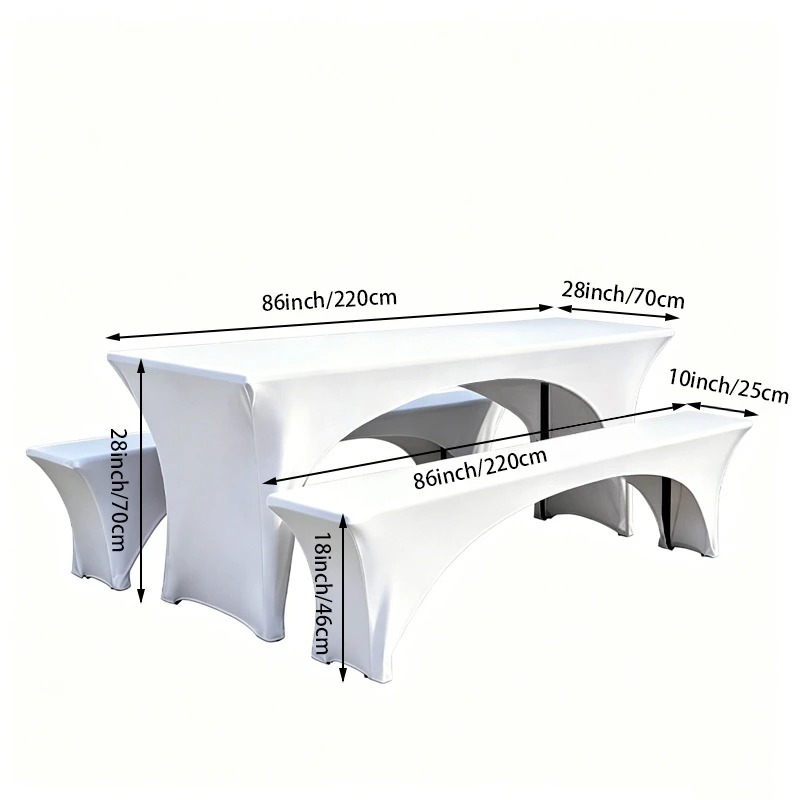 3Pcs Spandex Table Cover Open  - đánh giá và giá Home Textiles News