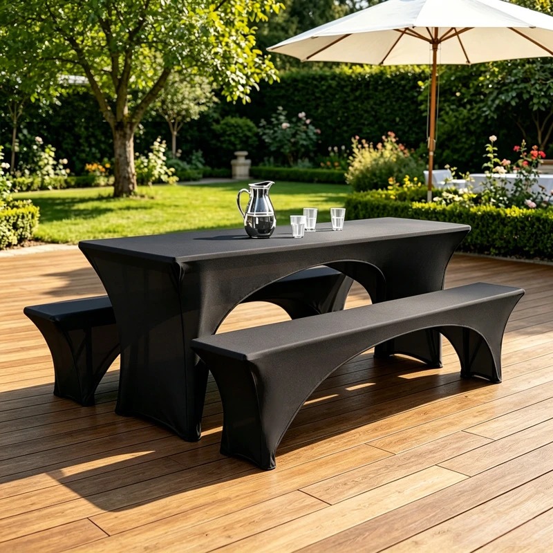 3Pcs Spandex Table Cover Open  - đánh giá và giá Home Textiles News