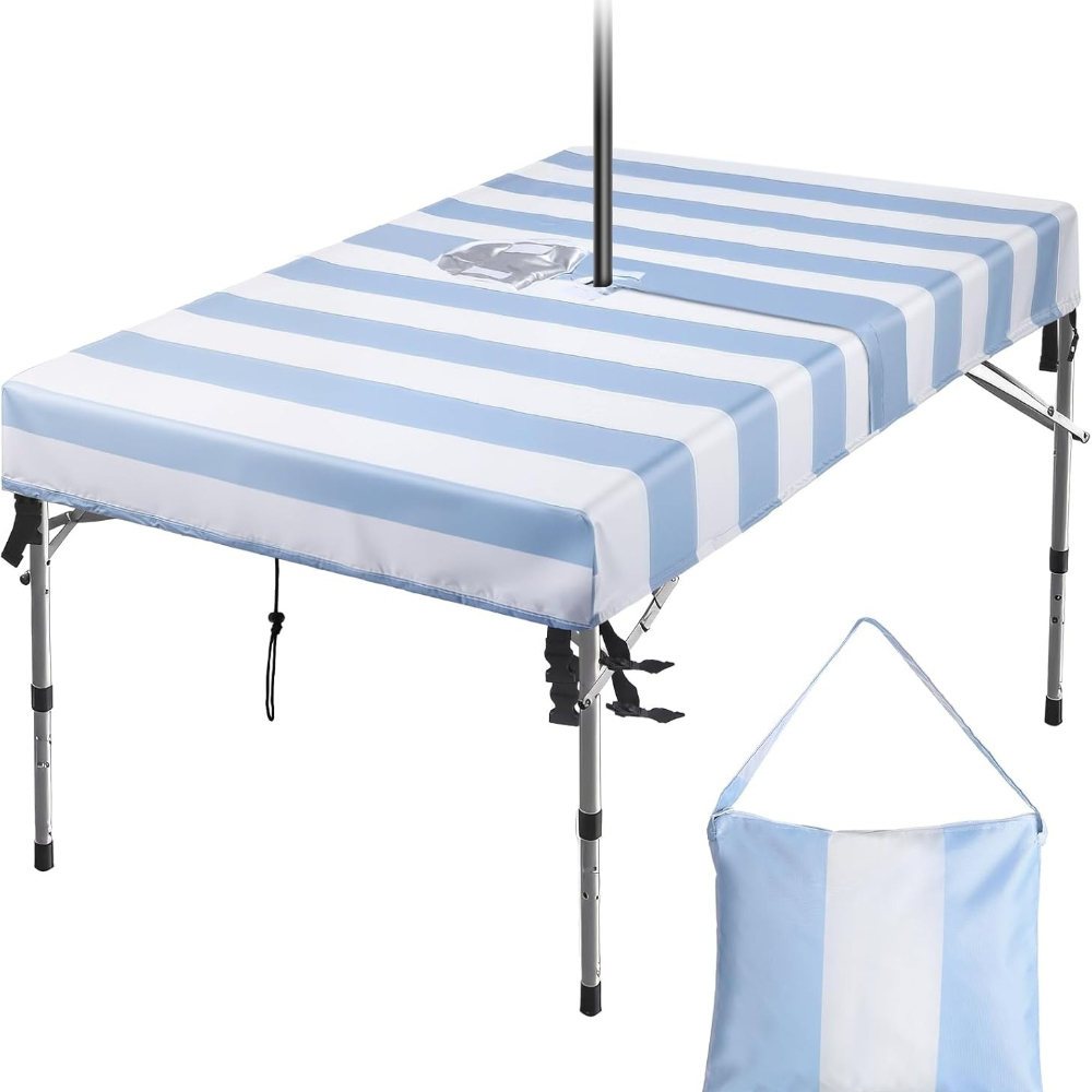Outdoor Tablecloth with Umbrel - đánh giá và giá Home Textiles News