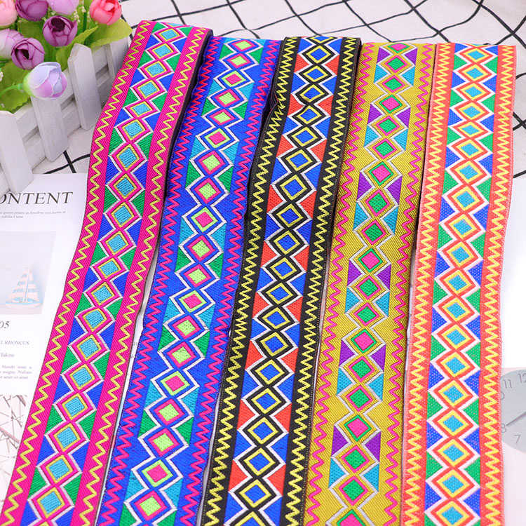 5yards cross stitch embroidery - đánh giá và giá Home Textiles India