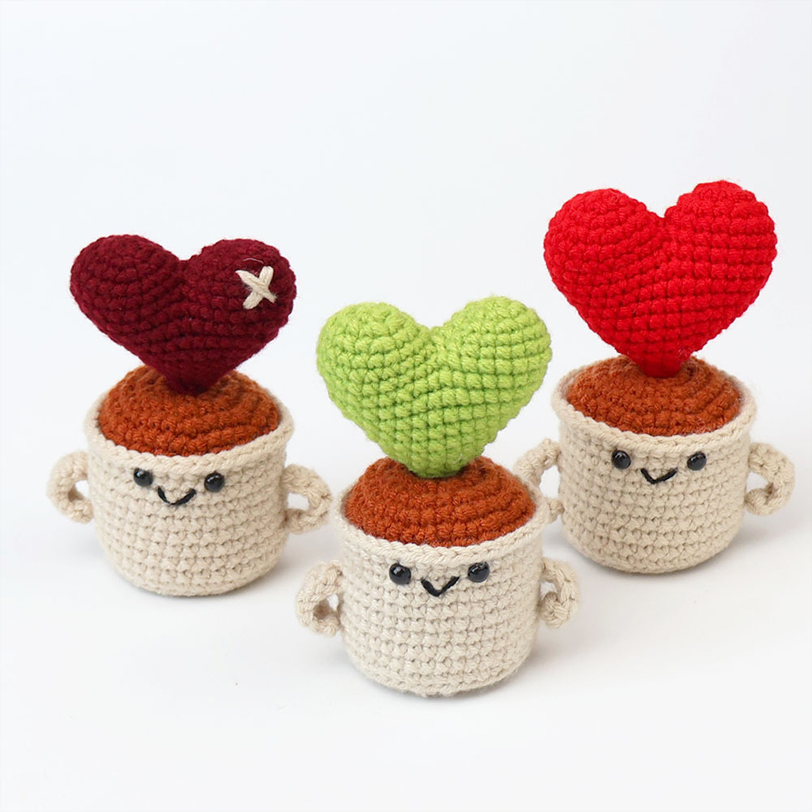Handmade Knitted Flower Pot Re - đánh giá và giá Home Textiles News