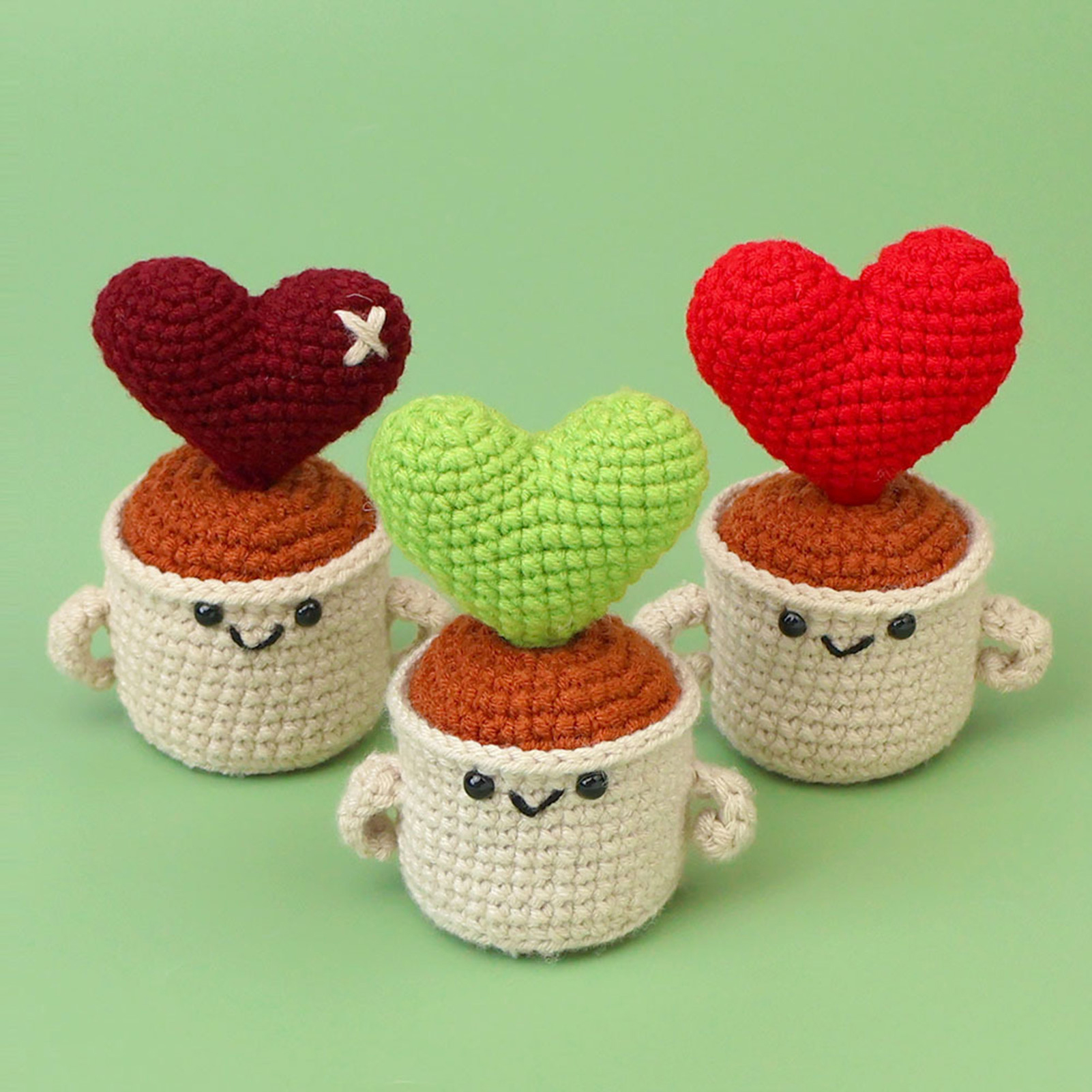 Handmade Knitted Flower Pot Re - đánh giá và giá Home Textiles News