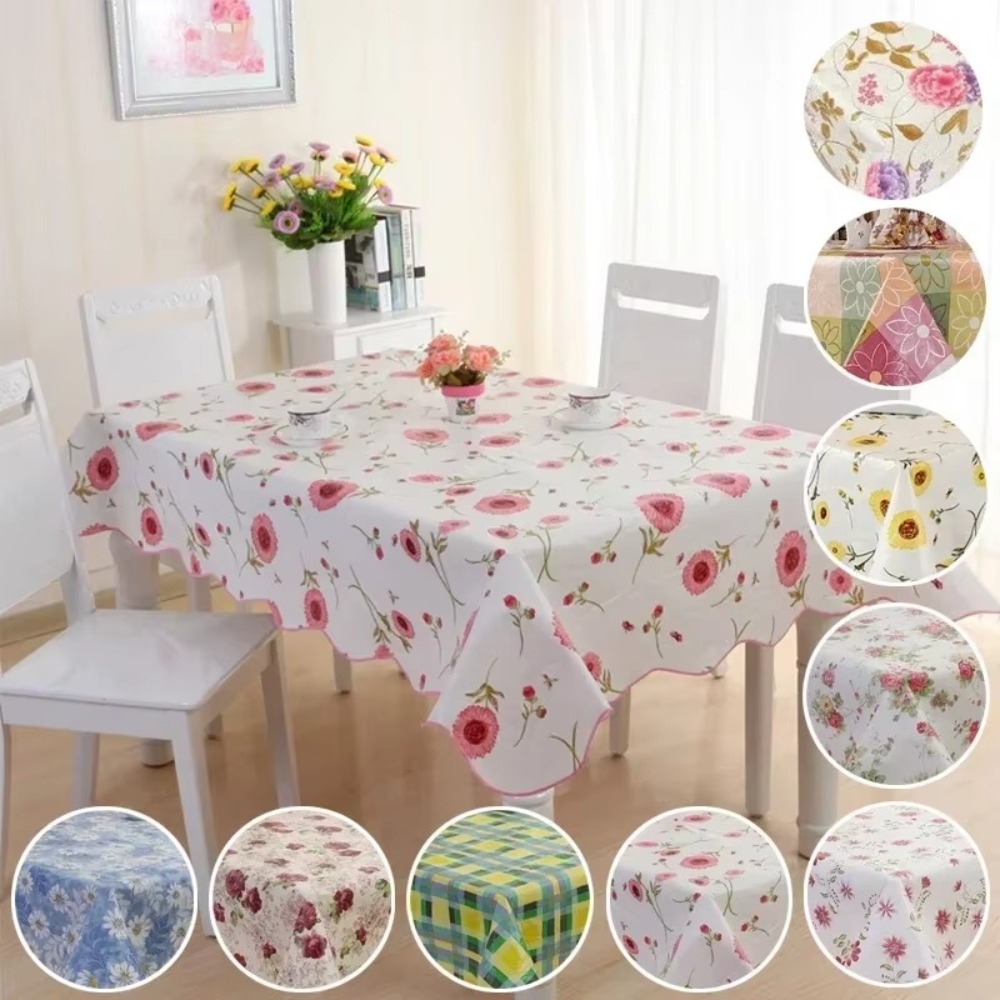 Waterproof PVC Table Cloth Hom - đánh giá và giá Home Textiles News