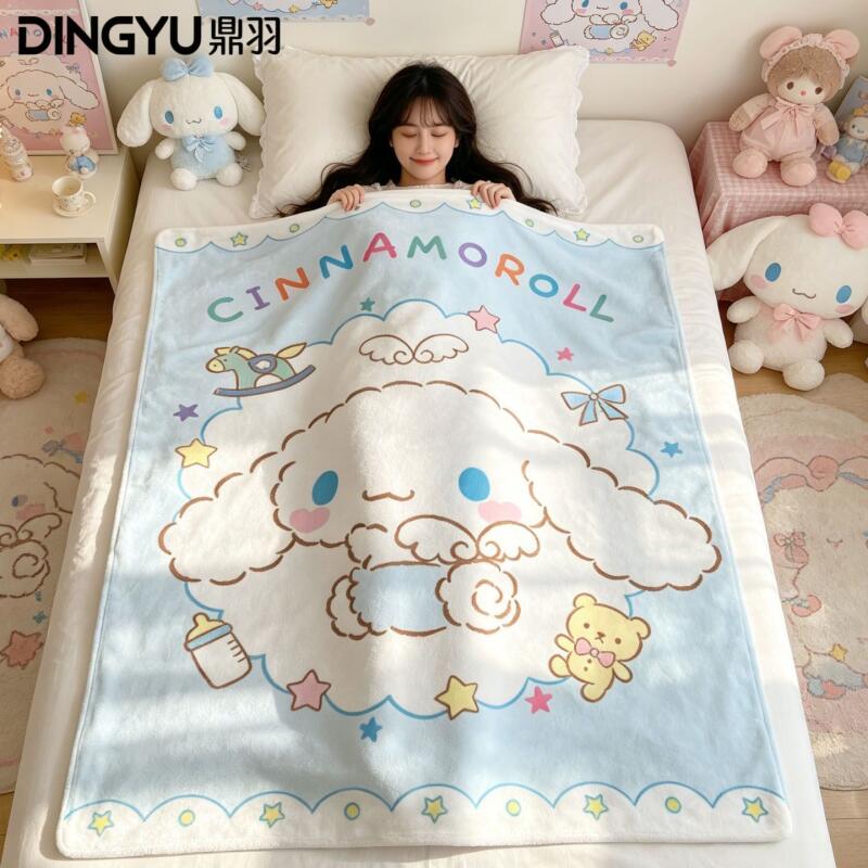 Sanrio Cinnamoroll Cartoon Nap - đánh giá và giá Home Textiles Blanket