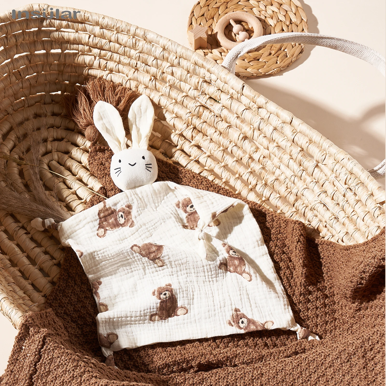 Baby Soothing Towel: Soft Rabb - đánh giá và giá Home Textiles Blanket