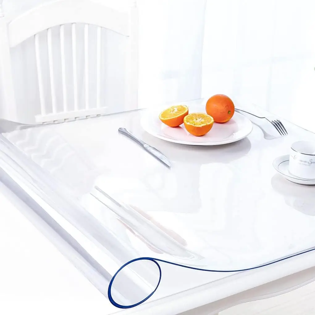 Clear Vinyl Tablecloth Cover,  - đánh giá và giá Home Textiles News